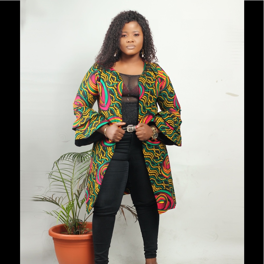 African print jacket
